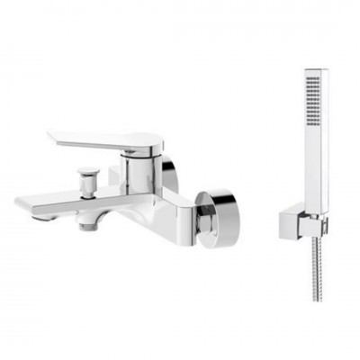 Demm Shine bateria wannowa ścienna chrom 7200