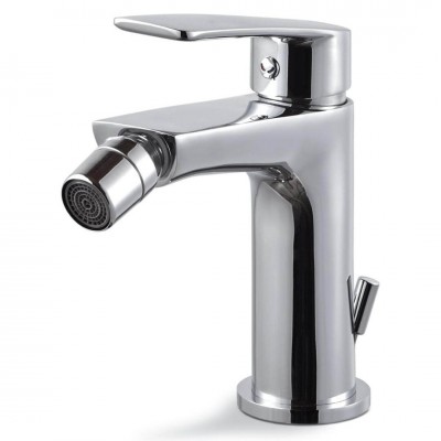 Vema Oten bateria bidetowa stojąca z korkiem klik klak chrom V30070