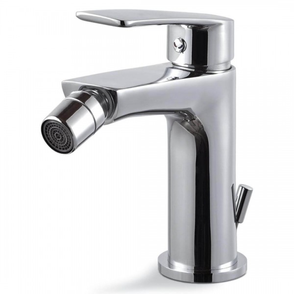 Vema Oten bateria bidetowa stojąca z korkiem klik klak chrom V30070