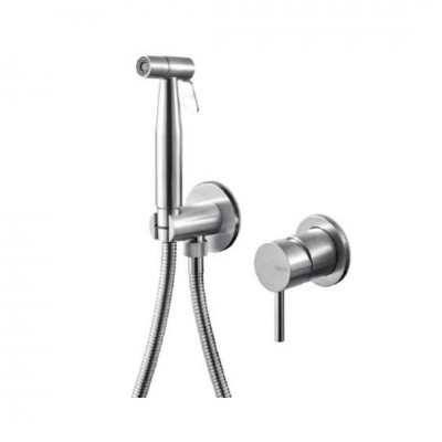 Vema Tiber Steel bateria bidetowa podtynkowa V17405