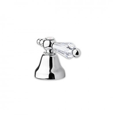 Giulini Giovanni Praga zawór regulacyjny podtynkowy chrom - uchwyt przezroczysty Swarovski 7516/S