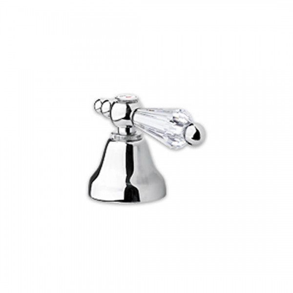 Giulini Giovanni Praga zawór regulacyjny podtynkowy chrom - uchwyt przezroczysty Swarovski 7516/S