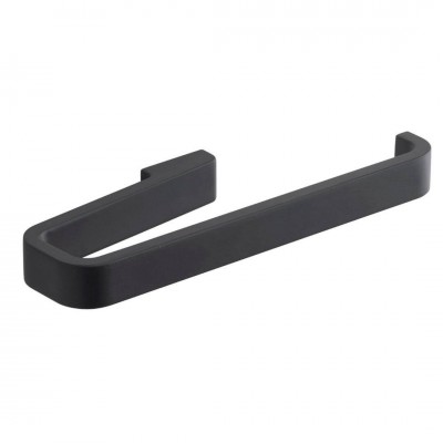 Gedy Samoa wieszak na ręcznik 20 cm pojedynczy czarny mat A870/CZAR