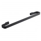 Gedy Samoa wieszak na ręcznik 45 cm czarny mat A821/45/CZAR