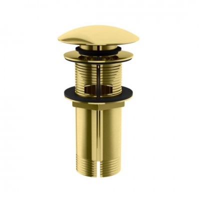 Kohlman Experience Brushed Gold korek klik-klak do umywalki złoty szczotkowany EGDB