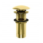 Kohlman Experience Brushed Gold korek klik-klak do umywalki złoty szczotkowany EGDB