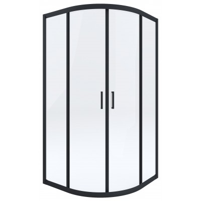 Deante Funkia Kabina półokrągła 90 cm, szkło transparentne Deante Funkia Kabina półokrągła 90 cm, szkło transparentne