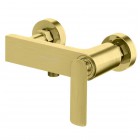 Kohlman Experience Brushed Gold bateria prysznicowa złoty szczotkowany QW120EGDB