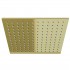 Kohlman deszczownica kwadratowa 30x30 cm złoty szczotkowany Q30EGDB