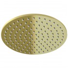 Kohlman deszczownica okrągła 30 cm złoty szczotkowany R30EGDB