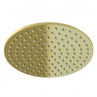 Kohlman deszczownica okrągła 25 cm złoty szczotkowany R25EGDB