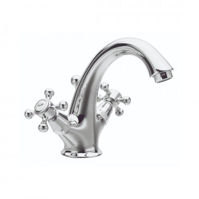 Reitano Atea bateria umywalkowa wysoka 12 cm retro chrom R727CH