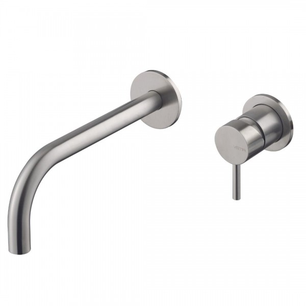 Vema Tiber Steel bateria umywalkowa podtynkowa bez korka V17050/K