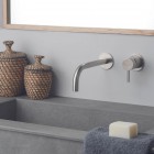 Vema Tiber Steel bateria umywalkowa podtynkowa bez korka V17050/K