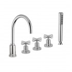 Giulini Giovanni G3 bateria wannowa 5-otworowa retro chrom 7660