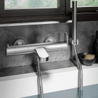 Vema Ayas Steel bateria wannowa ścienna inox V28081