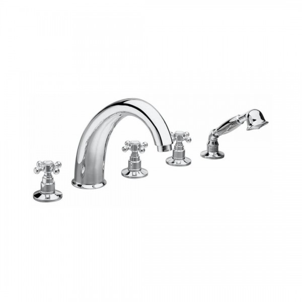 Reitano Atea bateria wannowa 5-otworowa chrom R731CH