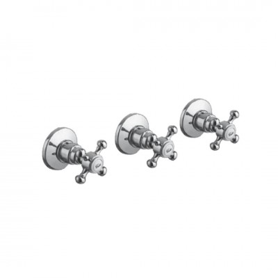 Reitano Atea bateria natryskowa podtynkowa z przełącznikiem chrom R705W2CH