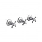 Reitano Atea bateria natryskowa podtynkowa z przełącznikiem chrom R705W2CH