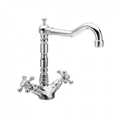 Reitano Atea bateria kuchenna dwuuchwytowa chrom R712CH