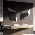 Demm Shine bateria umywalkowa wysoka stojąca z korkiem klik klak chrom 7214/K