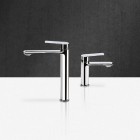 Demm Drake bateria umywalkowa stojąca wysoka chrom 7314