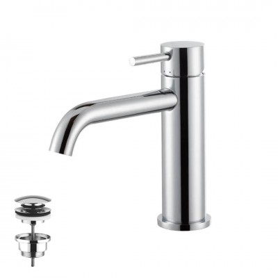 Vema Maira bateria umywalkowa stojąca z korkiem klik klak V27011/K