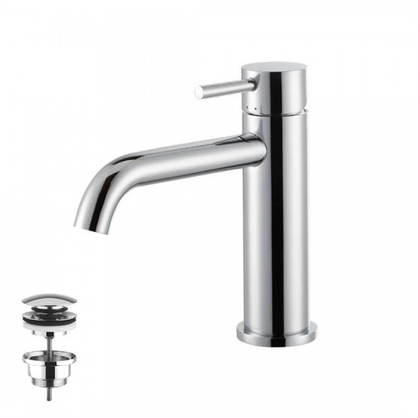 Vema Maira bateria umywalkowa stojąca z korkiem klik klak V27011/K