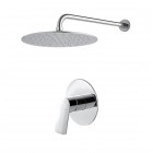 Vema Oten zestaw prysznicowy podtynkowy deszczownica 20 cm chrom OTEDES20