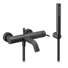 Vema Maira bateria wannowa ścienna czarny mat V27081/CZAR