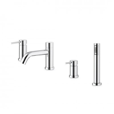 Vema Maira bateria wannowa 4 otworowa chrom V27150