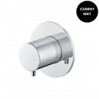 Vema Maira przełącznik podtynkowy 3 wyjścia wody czarny mat V27120/CZAR