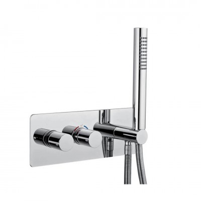 Giulini Giovanni Futuro kompletny zestaw prysznicowy podtynkowy termostatyczny 8278