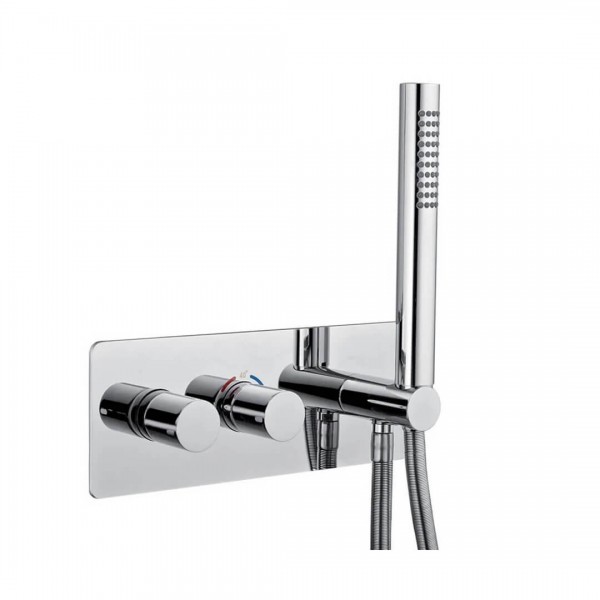 Giulini Giovanni Futuro kompletny zestaw prysznicowy podtynkowy termostatyczny 8278