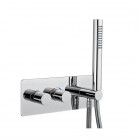 Giulini Giovanni Futuro kompletny zestaw prysznicowy podtynkowy termostatyczny 8278