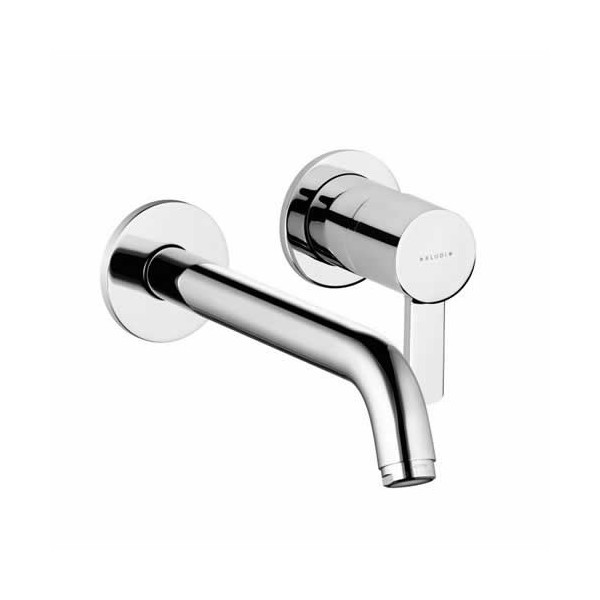 Kludi Zenta bateria umywalkowa ścienna wylewka 230 mm