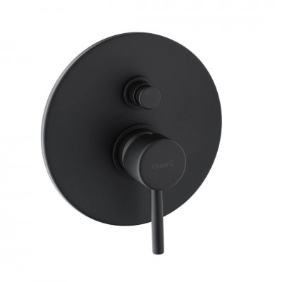 Giulini Giovanni Futuro bateria wannowo-prysznicowa podtynkowa czarny mat 6513/CZAR