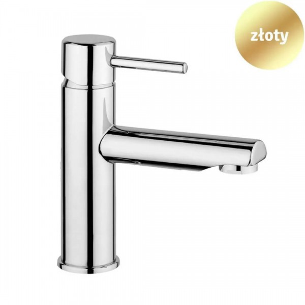 Giulini Giovanni Futuro bateria umywalkowa bez korka złota 6505A-15/SC/ZL