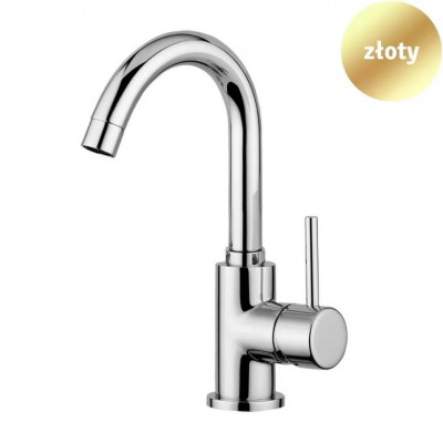 Giulini Giovanni Futuro bateria umywalkowa bez korka złota 6585/SC/ZL