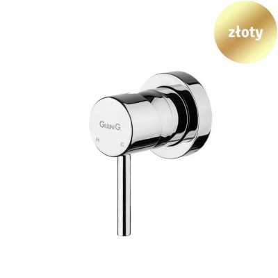 Giulini Giovanni Futuro bateria prysznicowa podtynkowa złota 6515-M/ZL