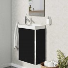 Elita Meble Spring Black Mat zestaw szafka z umywalką szer. 45 cm 168299