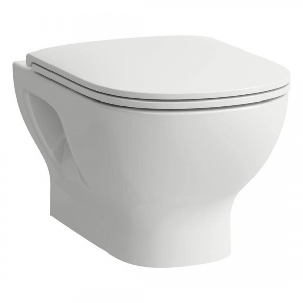 Laufen Lua miska WC wisząca bezkołnierzowa biała H8200810000001