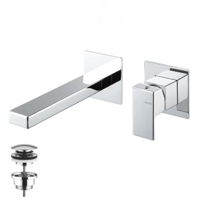 Vema LYS bateria umywalkowa podtynkowa z korkiem klik klak V25050/K