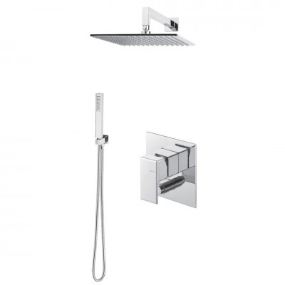 Vema LYS kompletny zestaw prysznicowy podtynkowy deszczownica 30 cm LYSZES30