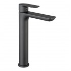 Vema Slate bateria umywalkowa wysoka bez korka czarny mat V14021/CZAR