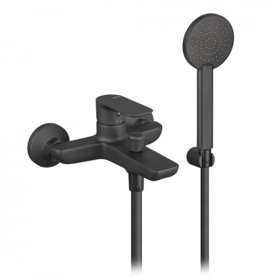 Vema Slate bateria wannowa czarny mat V14081/CZAR