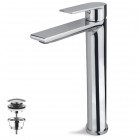 Vema Timea bateria umywalkowa wysoka z korkiem klik klak V16021/K