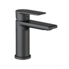 Vema Timea bateria umywalkowa bez korka czarny mat V16011/CZAR