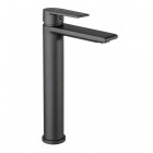 Vema Timea bateria umywalkowa wysoka bez korka czarny mat V16021/CZAR