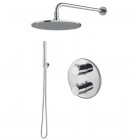 Vema Timea kompletny zestaw prysznicowy termostatyczny podtynkowy deszczownica 30 cm TIM30TERMO